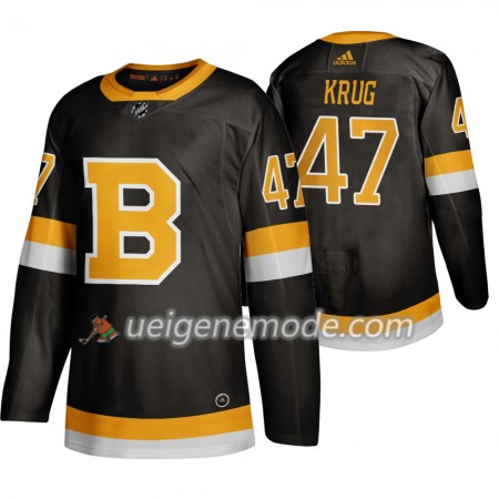 Herren Eishockey Boston Bruins Trikot Torey Krug 47 Adidas 2019-2020 Schwarz Authentic